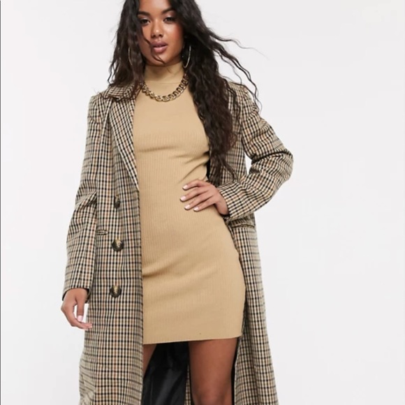 Flash Sale!!! ASOS DESIGN longline coat - Picture 4 of 4